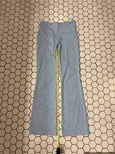Athleta Girl SoftLuxe Chit Chat Flare Pant Heather Blue Size XXL Active Leggings