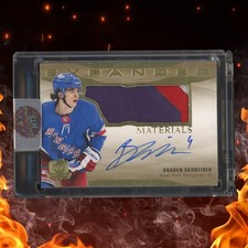 2022-23 Upper Deck The Cup BRADEN SCHNEIDER Expanded Materials Auto /49 #ER-SR