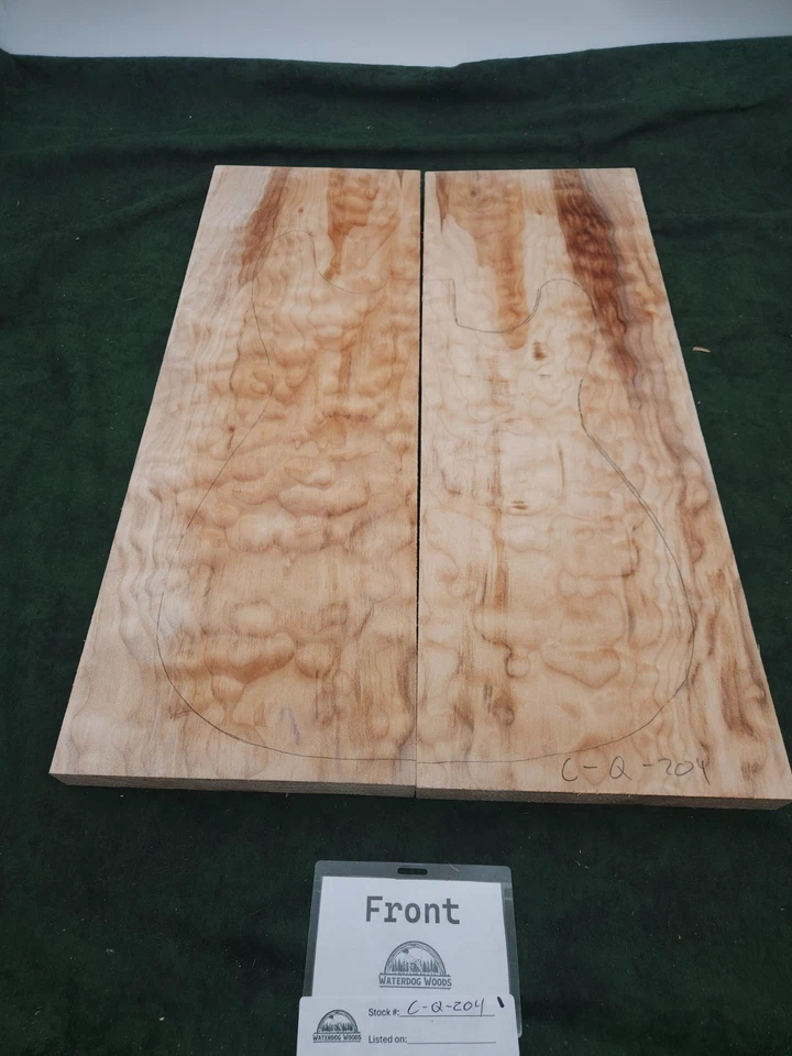Quilted Maple Guitar Carve - Book matched electric guitar top - Image 2 of 4