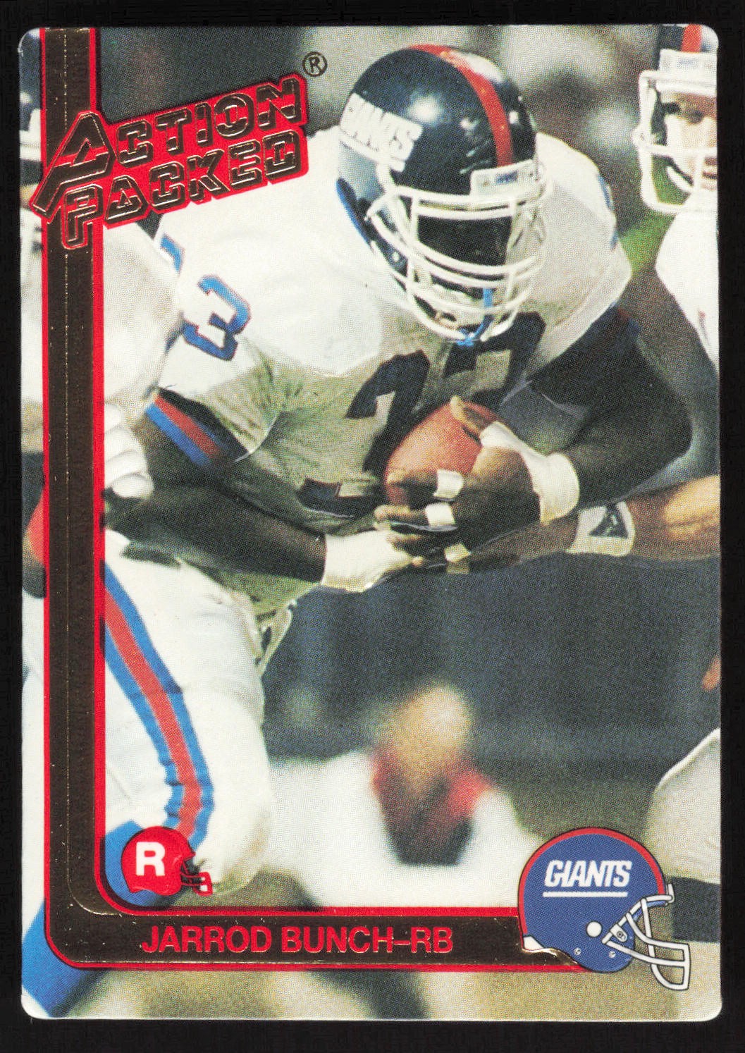 Jarrod Bunch 1991 Action Packed Rookie/Update: #11 New York Giants