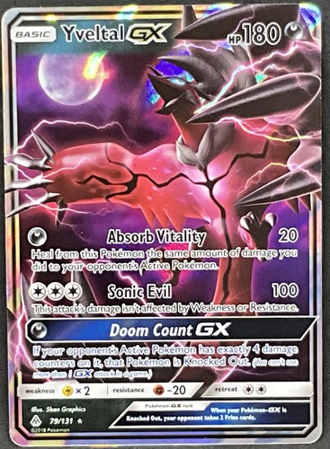 SM - Forbidden Light #79/131 Yveltal GX
