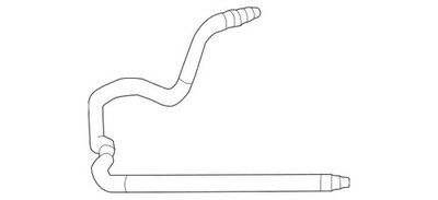 Genuine Mercedes-Benz Bleed Line 221-501-28-25
