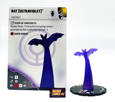 DC Heroclix Bat Ultraviolet s050 w/ Card Lantern Legacy Set