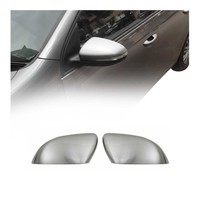 Spiegelkappen Spiegelabdeckung FüR Vw Golf 2008-2012 Edelstahl Matt 2Tlg