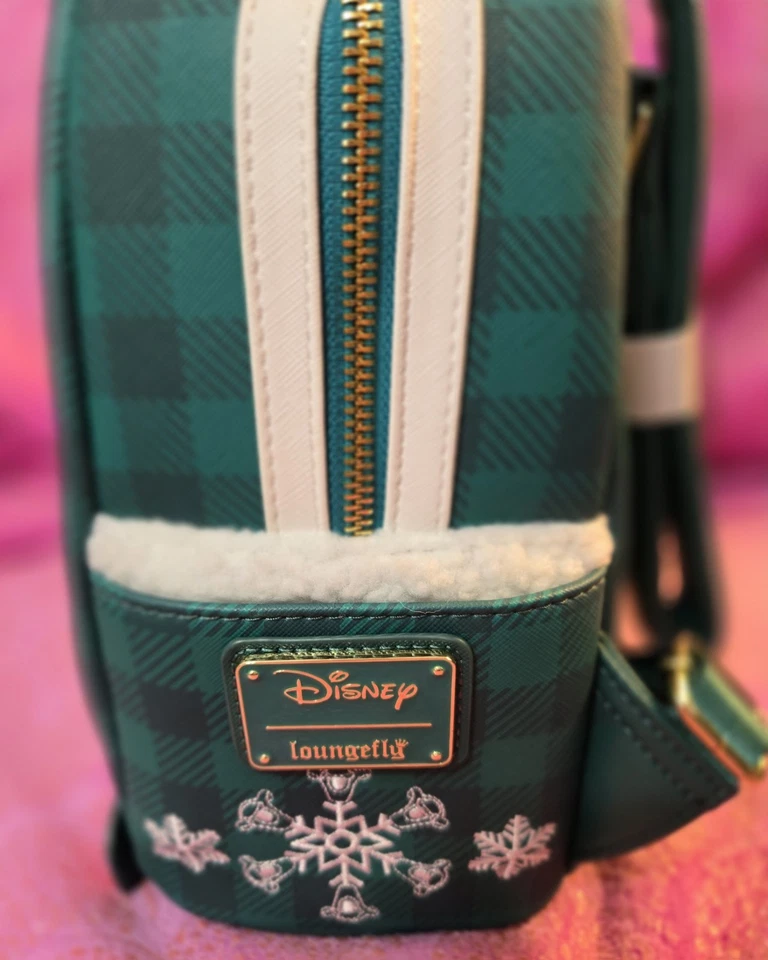 Loungefly Disney Winnie The Pooh Tigger Winter Pajamas Mini Backpack Tartan 2024 - Изображение 4 из 4