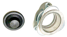 Insinkerator Food Waste Disposal Sink Collar Flange with Drain Plug Stainless