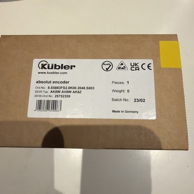 Kubler 8.S5883FS2.0K00.2048.S003 Absolut Encoder sew-Typ: AK8W AV8W AK8Z