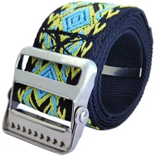 60-Inch Gait Belt Transfer Belt with 2-Inch Soft Jacquard Webbing for Caregivers