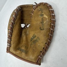 Vintage 1950'S Newport Leather Baseball Glove Youth 2751 Cowhide