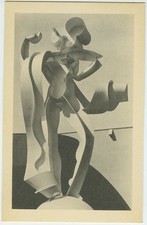 New York Worlds Fair Textiles by Robert Foster 1939 Vintage Postcard