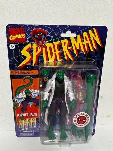 Colección Retro Leyendas Marvel 60 Aniversario Walmart Excl. Spider-Man Lizard