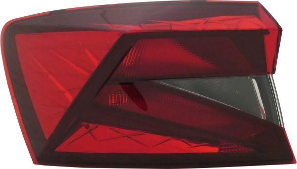 ABAKUS Tail Light 665-1949R-UE Right Outer Part Without Bulbs P21W W5W