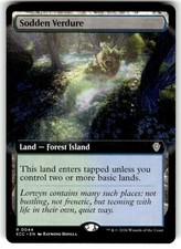 Sodden Verdure (Extended Art) Commander: Lorwyn Eclipsed Regular MTG