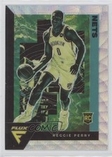 2020-21 Panini Flux Rookies Asia Silver Wave Prizm Reggie Perry #250 0l9v