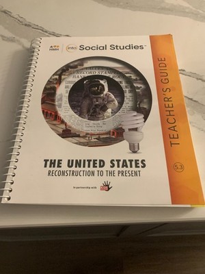 HMH Into Social Studies Grade 5 Teacher Edition 5.3 The United States  Resources