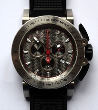 Zodiac ZO8512 ZMX-02 Swiss Chronograph 100m Ltd 0075/5000 New Battery - Working