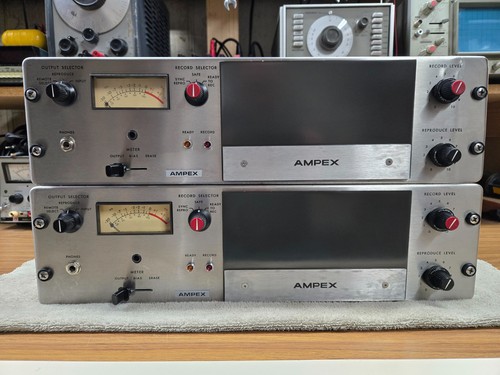 PAIR Ampex MR70 channel amplifiers | Fully Rebuilt