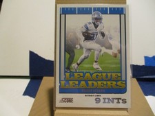2025 Score League Leaders Kerby Joseph
