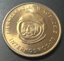 POLaND - 20 Zlotych 1978 Pole in Space - The Polish People's Republic * UNC
