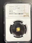 American Bald Eagle Gold 1/500 oz .9999 Undated NGC MS70 Limited Edition