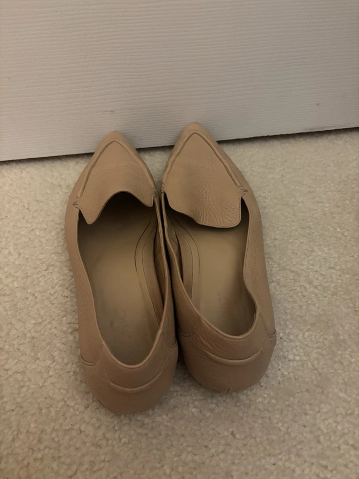 Puntera puntiaguda de cuero tostado Vionic Noah talla 11 Foto 4 de 4