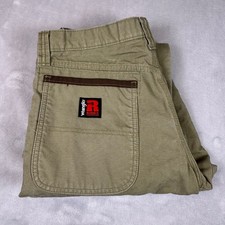 Wrangler Riggs Workwear Mens 32x30 Olive Green Cargo Pants Utility 3W060BR*