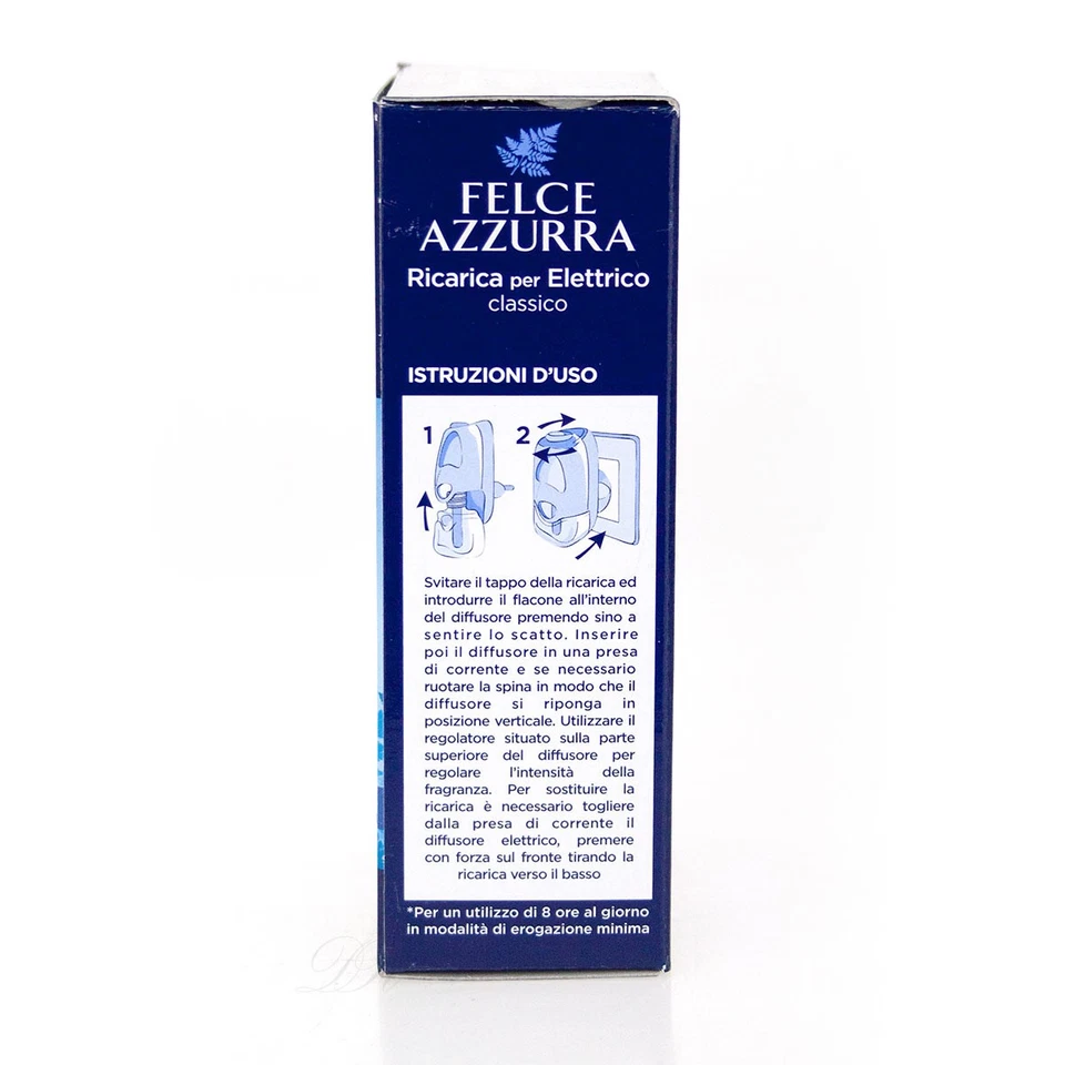 PAGLIERI Felce Azzurra Aria di Casa Talco classico refill 6x 20ml Raumerfrischer - Bild 3 von 4