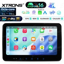 10.1 Inch Floating Screen Car Stereo Double Din Android 16 DVD CarPlay Bluetooth