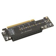 PCIE X16 Expansion Card M.2 NVMex2 Support PCIE 4.0 X4 Split Expansion Card