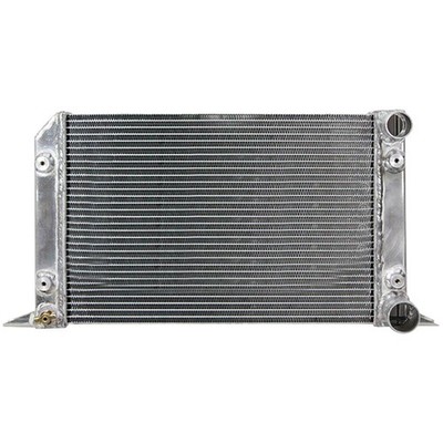 204111 Scirocco All Aluminum Radiator - 21 1/2 x 12 9/16 x 3 1/8 (No Fill Neck)