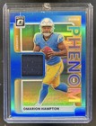 2025 Donruss Optic Omarion Hampton Neon Blue (RAW)