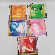 Sega Saturn Virtua Fighter CG Portrait Series 5 Game Set No Cases Included