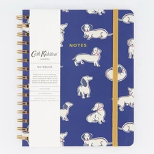 Cath Kidston Sausage Dog 128 Lined Pages Dachshund Notebook  Christmas Gorgeous