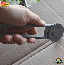 Cardboard Box Punch Tool Heavy-Duty Hole Puncher for DIY Packaging & Crafts