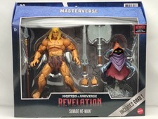 MOTU Masterverse Revelation Savage He-Man & Orko 7  Action Figure 2-Pack