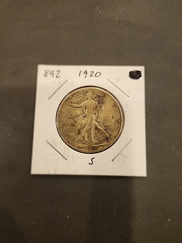 1920-S Walking Liberty Half Dollar Fine Condition