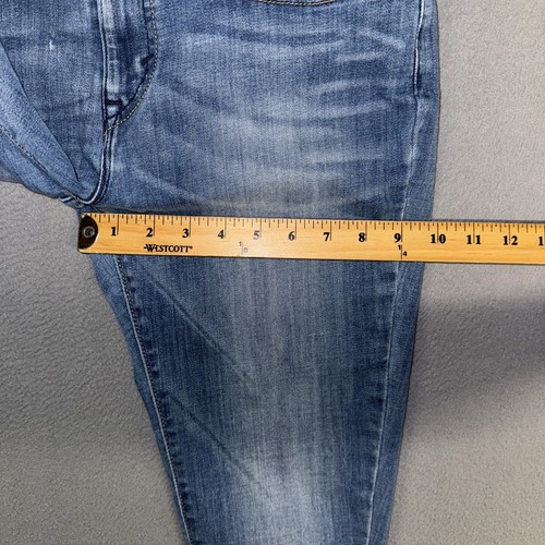 Levis Jeans Womens 31* Blue 535 Legging Stretch Distressed Denim Cotton Blend - Picture 7 of 12