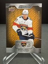 2023-24 Upper Deck Engrained Anton Lundell Oak 327/349
