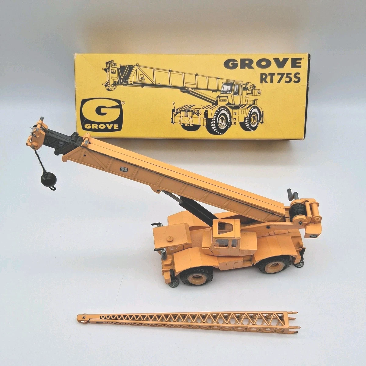 NZG Crane Vintage Manufacture Diecast Construction Equipment for