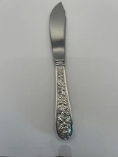 Stieff and Co Master Butter Spreader  Sterling Silver Mono 7”