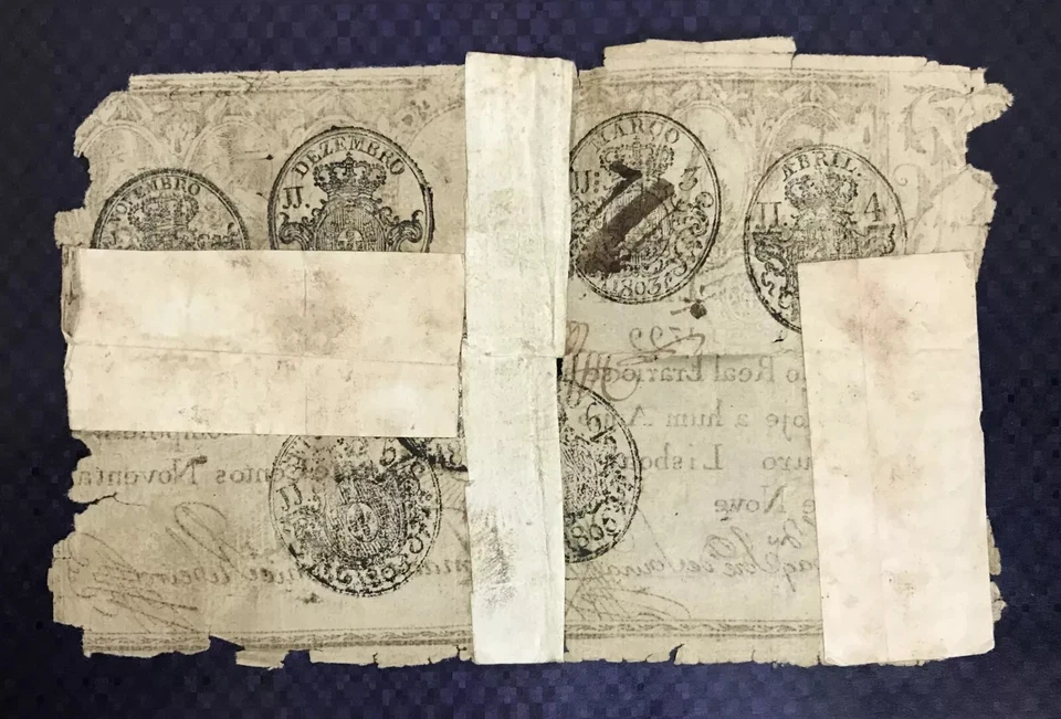 *ULTRA RARE* 1799 PORTUGAL - 10 REIS - P#41 - POOR - MB6 - Image 2 of 2