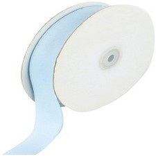 Light Blue Solid Grosgrain Ribbon, 5/8-Inch x 50-Yard, Craft, Gift Wrap, Bows