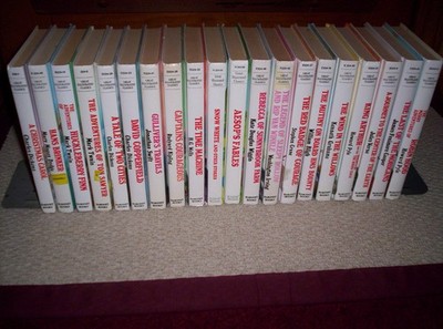 LOT of 20 GREAT ILLUSTRATED CLASSICS HCs-AESOP'S FABLES--SNOW WHITE-HANS BRINKER