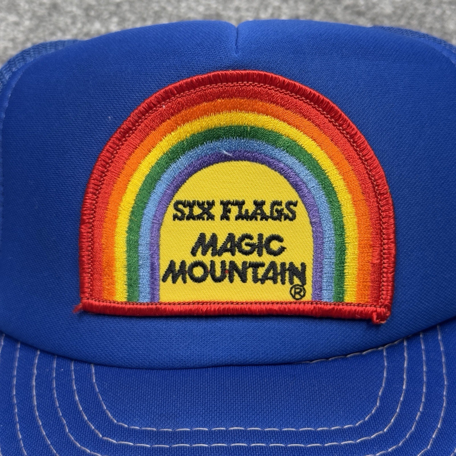 Six Flags Magic Mountain Hat Snapback Trucker Cap… - image 2