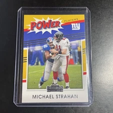 2021 Panini Contenders - Power Players Michael Strahan #PP-MST