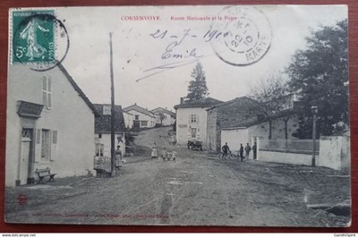 Consenvoye - Route Nationale et la Poste - Simonin Boulanger links