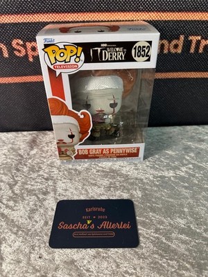 Funko - POP - Welcome to Derry - Bob Gray as Pennywise - 1852 - TOP - NEU