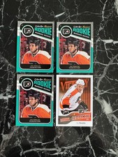 (4) Zac Rinaldo 2011-12 O-Pee-Chee Marquee Rookie / UD Victory Rookie Card. rookie card picture