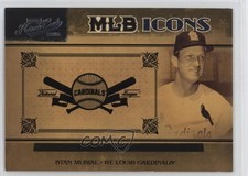 2005 Playoff Prime Cuts MLB Icons /100 Stan Musial #MLB-37 HOF n8a