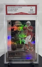 2019 Panini Illusions Kyler Murray Cardinals Holo Rookie Card #1 Gem Mint 10. rookie card picture